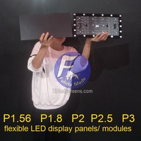 Pantalla LED Flexible para Interiores, Confiable, X Soft SMD, para Proyectos de Exhibición de Marca en Salas de Empresas