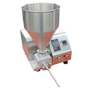 Machine à remplir de crème fine, remplisseur de beignets, remplisseur de pain, confiture, équipement automatique de remplissage de cupcakes, crème fouettée - Product Image 6