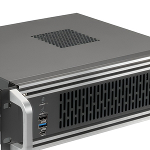 מארז שרת GPU 4U עם 20 כרטיסי GPU לאימון בינה מלאכותית, מתאים להתקנה בארון, 22 חריצי PCIe, 6 מאווררים קדמיים 12038, CRPS 4+1 <span class=keywords><strong>PSU</strong></span> - Product Image 4