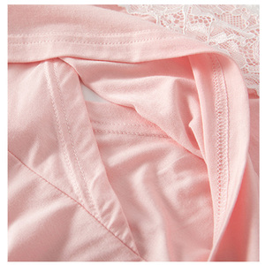 Set pigiama da donna abbigliamento Casual taglie forti su misura Sexy abiti da <span class=keywords><strong>notte</strong></span> incinta con abiti da <span class=keywords><strong>notte</strong></span> abbinati - Product Image 6