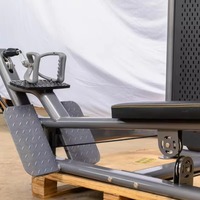 ASM-E1014 Appareil de musculation professionnel à poulie horizontale et à câble bas, à charge par disques, pour exercices dorsaux et rame assise