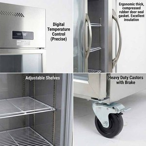SWENZA High Performance Equipment Stainless Steel Fridge and Upright Kitchen Refrigerator <b>Freezers</b> SMBG001 SWENZA Commercial Ref - Product Image 5