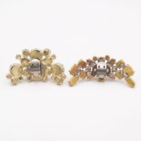 Clips de chaussures détachables en strass et perles en forme de bouquet de fleurs, accessoires de talon pour mariée