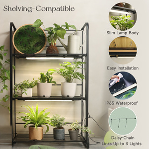 Led thay thế phát triển thanh ánh sáng 24V 24W, quang phổ đầy đủ, daisy-chuỗi lên đến 3 quán bar, nội tuyến hẹn giờ kệ nhà máy chiếu sáng không thấm nước - Product Image 2