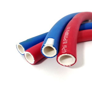 Tuyau en caoutchouc synthétique haute pression Surface anti-âge résistante à la déchirure Longueur personnalisée pour tuyau oxygène-acétylène/tuyau de propane - Product Image 3