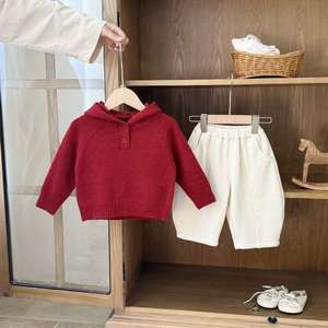 MAM3047 - Cardigan style britannique automne-hiver pour bébés filles - Manteau <span class=keywords><strong>tricot</strong></span>é pour enfants transfrontalier - Product Image 3