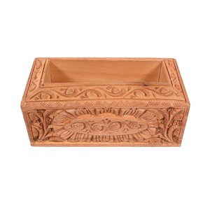 Porte-boîte à mouchoirs en bois écologique pour une décoration intérieure durable, bureau, salle de bain et hôtellerie - Product Image 5