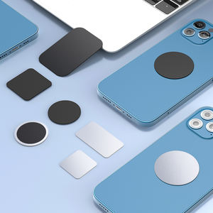แผ่นโลหะแม่เหล็กสำหรับยึดโทรศัพท์ในรถยนต์ สติ๊กเกอร์แผ่นเหล็กสำหรับที่ยึดโทรศัพท์ในรถยนต์แบบแม่เหล็ก - Product Image 1