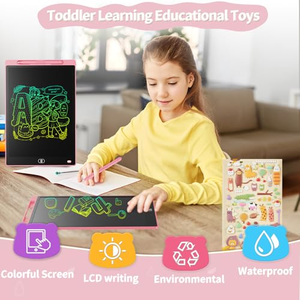 Tablettes de dessin électroniques numériques pour enfants, bloc-notes d'écriture effaçable, tablette d'écriture, bloc-notes à gribouiller pour enfants - Product Image 5