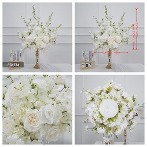 Elegant <b>Artificial</b> <b>Hydrangea</b> Rose Flower Ball Wedding Table Centerpiece decor Event Party Decoration - Product Image 3