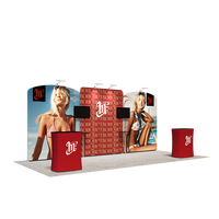 Personnalisé Moderne Nouveau Design Expo Salon Modulaire Portable en Aluminium Exposition Affichage Salon Salon Stand