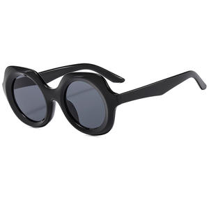 2024 nueva moda grande PC marco gafas de sol Unisex AC UV400 bloqueador solar gafas de ocio <span class=keywords><strong>lentes</strong></span> acrílicos estilo <span class=keywords><strong>alien</strong></span>ígena <span class=keywords><strong>Lentes</strong></span> De Sol - Product Image 3