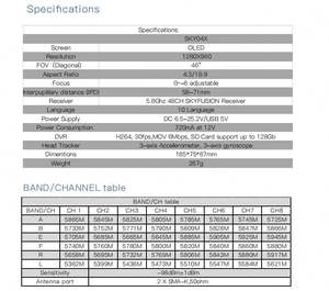 Drones et accessoires Lunettes FPV Walksnail Sky04X V2 Accessoires pour avion FPV Quadricoptère Drone avec lunettes Drones - Product Image 5