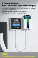 Interrupteur mural intelligent L10 Fusion Charge 10A avec écran LCD en verre, charge rapide PD 30W, contrôle vocal/WiFi/Zigbee, radar à ondes, US
