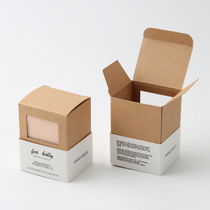 Boîte d'emballage de savon à personnalisation innovante Boîtes d'emballage en papier kraft brun à personnalisation unique pour barre de savon - Product Image 3