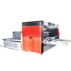 Máquina cortadora de cartón corrugado, máquina cortadora de papel automática, máquina para fabricar cajas de papel con alimentador