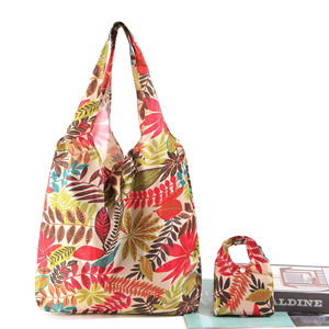 Bolsa de Compras Ecológica de Bolsillo, 190t Nailon, Bolsa de Plástico Cuadros, Poliéster, Plegable, Reutilizable, Bolsa de Plástico para Comestibles - Product Image 4