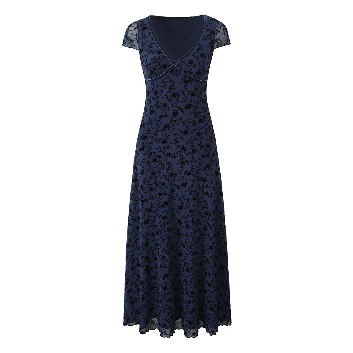 Buy In Bulk Printed Blue Dress 17k+