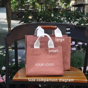 Women's Canvas Tote <b>Cheap</b> but Quality Ladies Hand Bags with Custom Printed logo Ladies Luxury New Design - Product Image 3