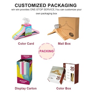 Cintres en bois blancs avec crochet <span class=keywords><strong>antivol</strong></span> en acier inoxydable, personnalisables en usine, pour vêtements, hôtels, supermarchés et magasins de vêtements - Product Image 6