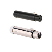 Nouveau transmetteur sans fil DMX512 2,4 GHz noir avec prise XLR 3 broches et mini récepteur DMX512 avec prises EU/US/UK/AU