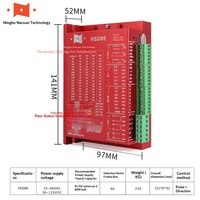 Driver Stepper Hybrid HSD86 Loop Tertutup 2-Fase 48V DC + Kit Motor 86HS Tanpa Kehilangan Langkah Torsi Tinggi NEMA 34 Servo Mudah