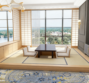 Tapis Axminster sur mesure avec un design moderne pour usage hôtelier - Product Image 4