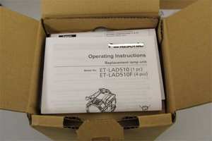 Original 1xET-LAD510/ET-LAD510F Quecksilber lampe für PT-SRZ12KC PT-SRS11KC PT-DZ21K PT-DS20K PT-DZ16K - Product Image 2