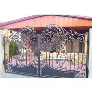 Diseño de puerta de acero para casa, hierro hecho a mano - Product Image 6
