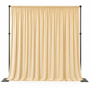 Commercial Stretch Knit <b>Backdrop</b> Curtain for Exhibition Booth Event Divider and Stage Display Supplier - Product Image 1
