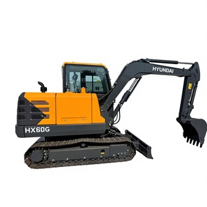 Excavadora Hyundai HX60 2021 Usada, de Corea, con Pocas Horas de Uso (0-2000), en Buen Estado para Construcción, Motor Original, Sistema Hidráulico Potente - Product Image 1