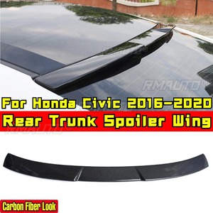 Alerón de Techo para Automóvil Civic, Estilo Deportivo Negro Brillante, Kit de Carrocería para Honda Civic 10.ª Generación 2016-2020, Accesorios para Automóviles - Product Image 1
