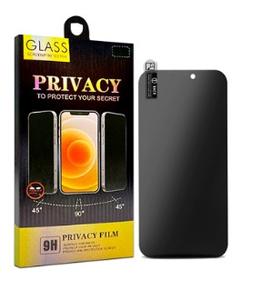Protection d'Écran en Verre Anti-Espion et Intégrale 2.5D Respectueuse de la Vie Privée avec Dos pour iPhone 17 16 15 14 Pro Max <span class=keywords><strong>13Plus</strong></span> - Product Image 2