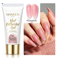 Polygel pour extensions d'ongles 12 couleurs, Gel de construction UV LED à durcissement rapide, sans HEMA ni TPO, Kit Polygel pour Nail Art, Manucure à domicile et en salon