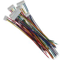Harnais de câblage personnalisé JST EH 2,5 mm, EHR 2-10P, 14P, boîtier, bornes, connecteurs mâles et femelles