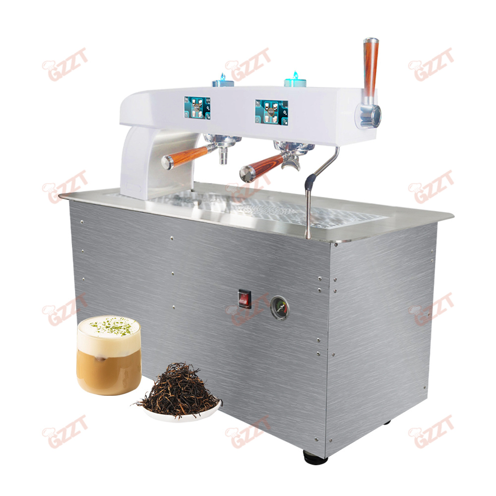 built in coffee and espresso station for home