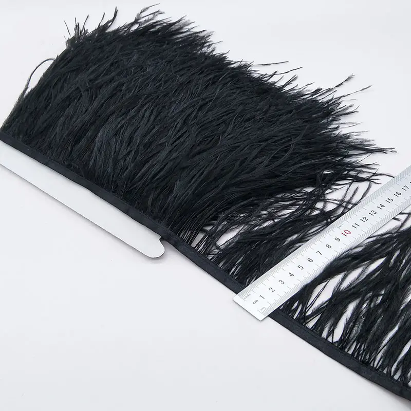 High Quality Feathers Trims Ostrich Ostrich Trim Real Feather Soft And Fluffy Costumes Decoration