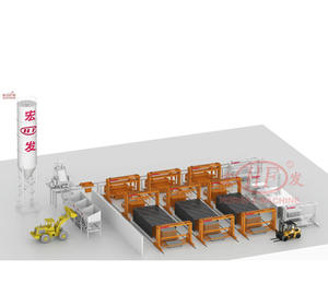 Máquina Automática para la Producción de Tablas de Cemento para la Construcción, Línea de Producción de Tablas de Cemento para Negocios, Tablas de Cemento Totalmente Automáticas. - Product Image 3