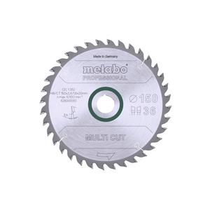 METABO - 628087000 Lame de scie ''Multi cut - Professional'', WZ, 10 ° - EAN 4007430177001 LAMES ET DISQUES DE COUPE LAMES DE SCIE CIRCULAIRE - Product Image 1