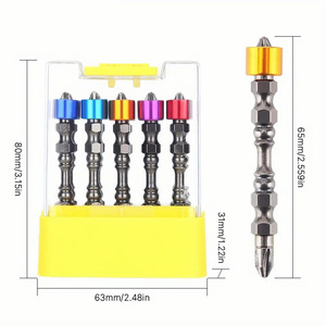 S2 Steel Ph2 Double-Ended Screwdriver 65mm Aluminum Magnetic Coil Electric Tool Boxed - Product Image 1