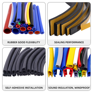 <span class=keywords><strong>Burlete</strong></span> para puerta de EPDM, corte antiruido, junta de borde automotriz, tira de sellado de puerta de goma mecánica - Product Image 5