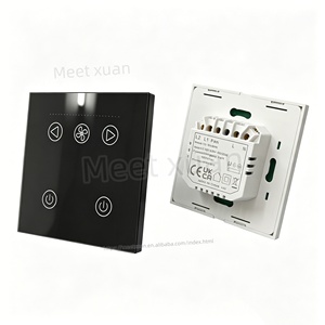 Interruptor inteligente WiFi para ventilador de techo, 2 canales, control remoto por aplicación, compatible con <span class=keywords><strong>Alexa</strong></span>/Google, con monitor de energía - Product Image 5