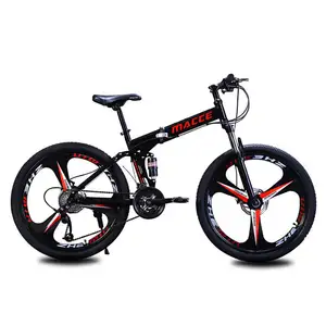 Hot Sale Popular Product High Quality Eco-friendly 26 inch Size Wheel Folding Bike Cycling steel Frame Folding Mountain bicycle