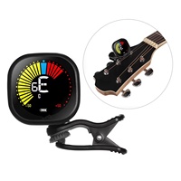 Accordeur numérique professionnel pour guitare et ukulélé avec boîtier en plastique et batterie rechargeable