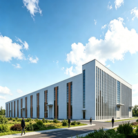 Estructuras Metálicas Prefabricadas Modulares de Alta Calidad, Edificios Industriales de Acero, Grandes Talleres, Fabricante Chino