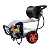 Nettoyeur haute pression portable 2,8 kW 220 V 200 bars 2900 PSI, pompe EW, 16 L, tuyau de 10 m, machine de nettoyage ultra haute pression pour la maison et la voiture