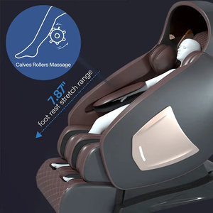 Luxus schwarzer Massagesessel Sl Track <span class=keywords><strong>Back</strong></span> Scratcher Ganzkörpermassage 4D-Null-Schwerkraft-Massagesessel - Product Image 5