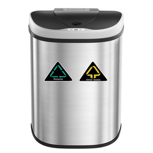 <span class=keywords><strong>SONGMICS</strong></span> - <span class=keywords><strong>Cubo</strong></span> de <span class=keywords><strong>Basura</strong></span> Eléctrico de Acero Inoxidable de 70L, Sin Contacto, Automático, con Sensor Inteligente - Product Image 4