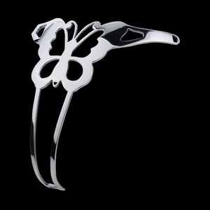 Cinturón de Castidad Metálico Femenino con Diseño de Mariposa Mejorado, Dispositivo de Bondage Elegante de Acero Inoxidable, Bragas de Castidad Metálicas para Mujer - Product Image 3
