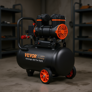 Compresor de Aire Vevor de 4.8 Galones, Compresor Industrial Portátil Sin Aceite, 900W, 2.2 CFM, 90PSI - Product Image 2